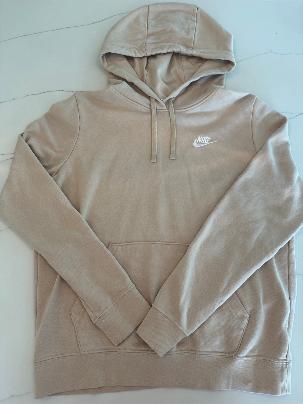 Nike Women’s Tan Hoodie - Classic Pullover